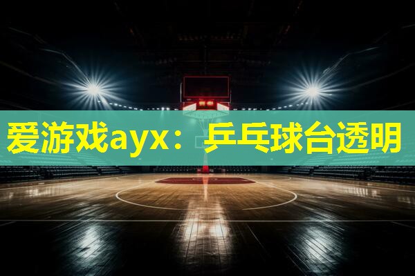 爱游戏ayx：乒乓球台透明