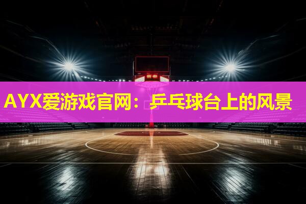 AYX爱游戏官网：乒乓球台上的风景