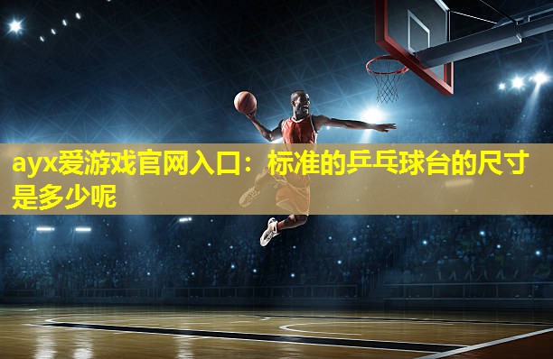 ayx爱游戏官网入口：标准的乒乓球台的尺寸是多少呢