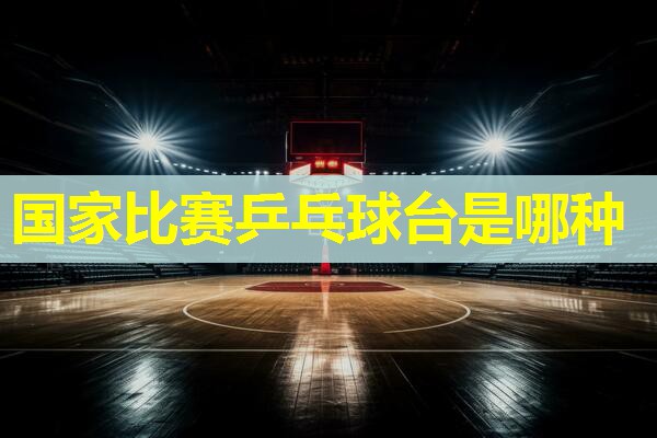 国家比赛乒乓球台是哪种