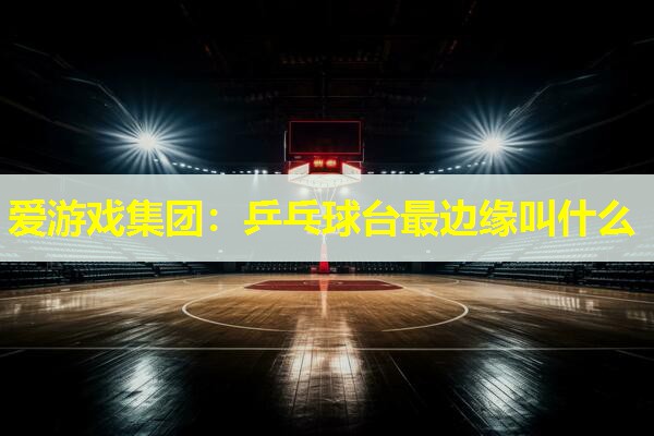 乒乓球台最边缘叫什么 乒乓球台最边缘叫什么