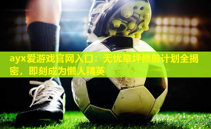 无忧草坪修剪计划全揭密,即刻成为懒人精英 无忧草坪修剪计划全揭密,即刻成为懒人精英